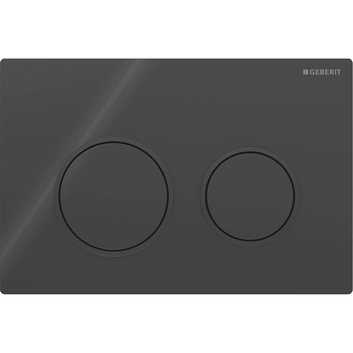 Geberit Omega 20 Kumanda Paneli Çift Basmalı Siyah, 980.003.DW.1Geberit980.003.DW.1Kumanda Paneli