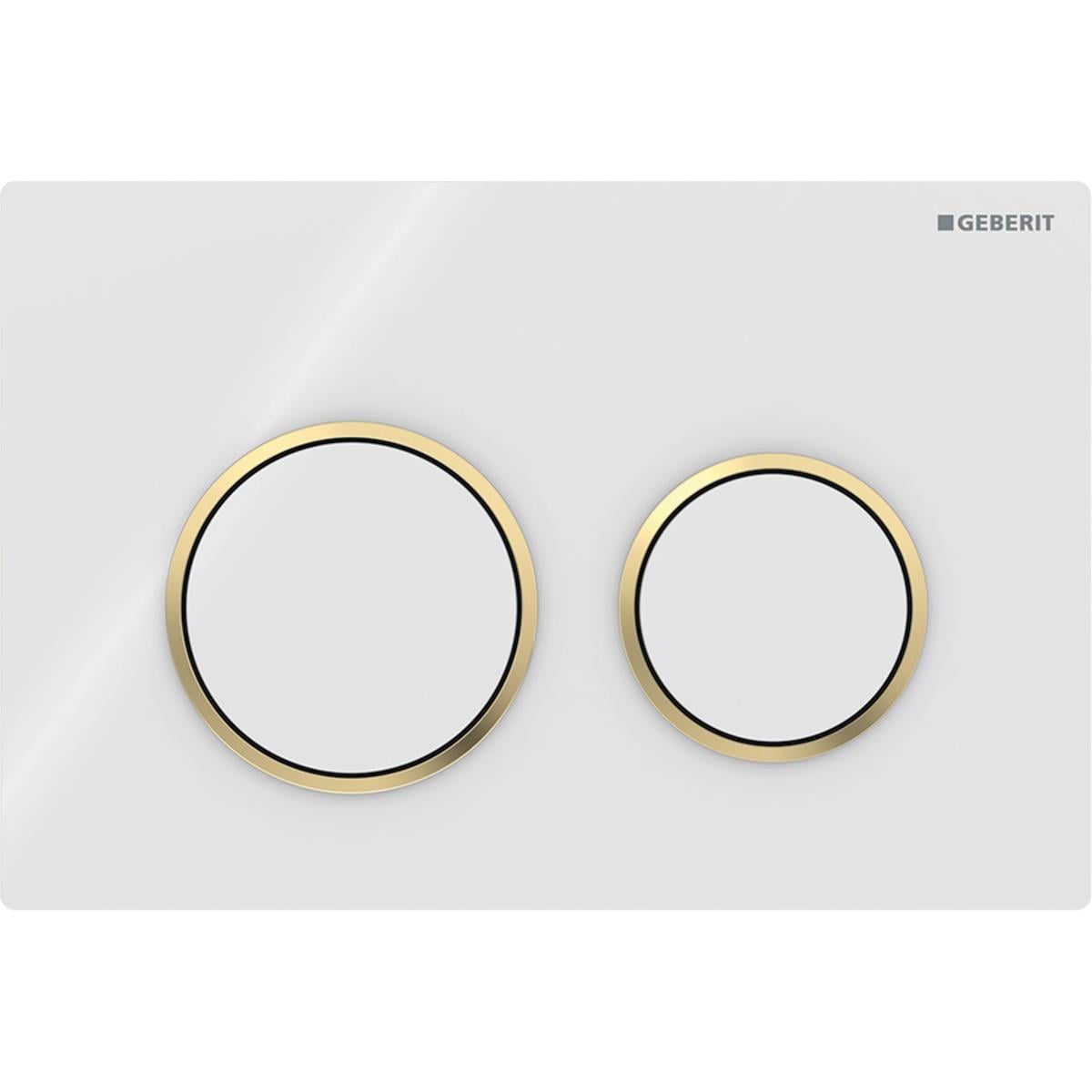 Geberit Omega 20 Kumanda Paneli Çift Basmalı Beyaz, 980.003.KK.1 Geberit980.003.KK.1Kumanda Paneli