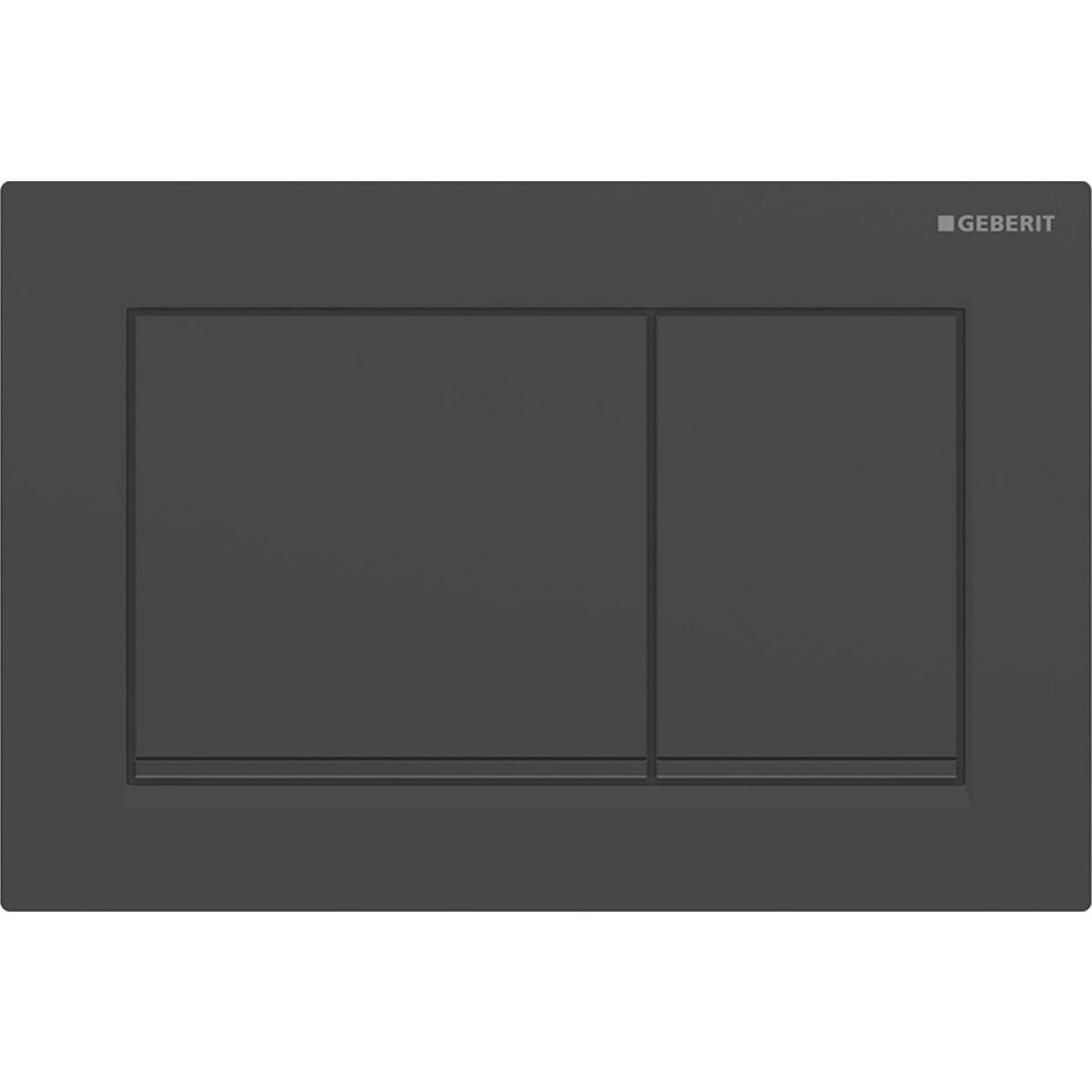Geberit Omega 20 Kumanda Paneli Çift Basmalı Mat Siyah, 980.001.16.1Geberit980.001.16.1Kumanda Paneli