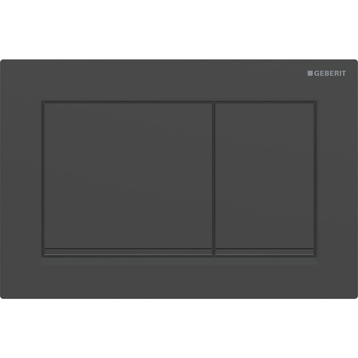 Geberit Omega20 Kumanda Paneli Çift Basmalı (eski Omega30) Mat Siyah, 115.080.16.1Geberit115.080.16.1Kumanda Paneli