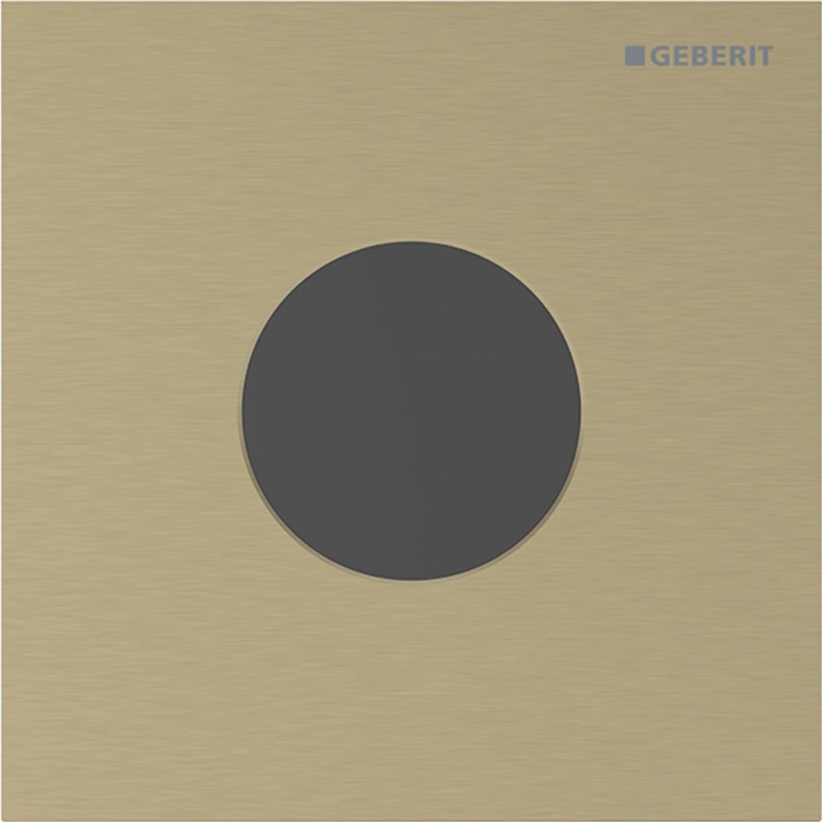 Geberit Pisuvar Deşarj Kontrolü İçin Tip 40 Fotoselli Kumanda Paneli Fırçalı Pirinç, 246.124.QF.1Geberit246.124.QF.1Kumanda Paneli