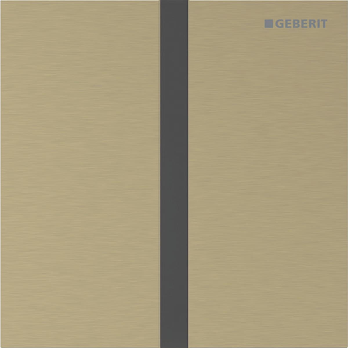 Geberit Pisuvar İçin Fotoselli Tip 40 Kumanda Paneli Fırçalı Pirinç, 116.227.QF.1Geberit116.227.QF.1Kumanda Paneli