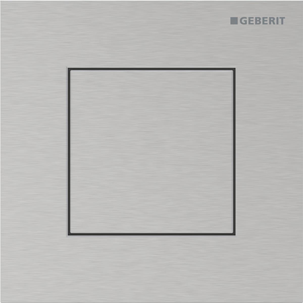 Geberit Pisuvar İçin Pnömatik Deşarj Tetiklemeli Tip 40 Kumanda Paneli Fırçalı Krom, 116.217.FW.1Geberit116.217.FW.1Kumanda Paneli