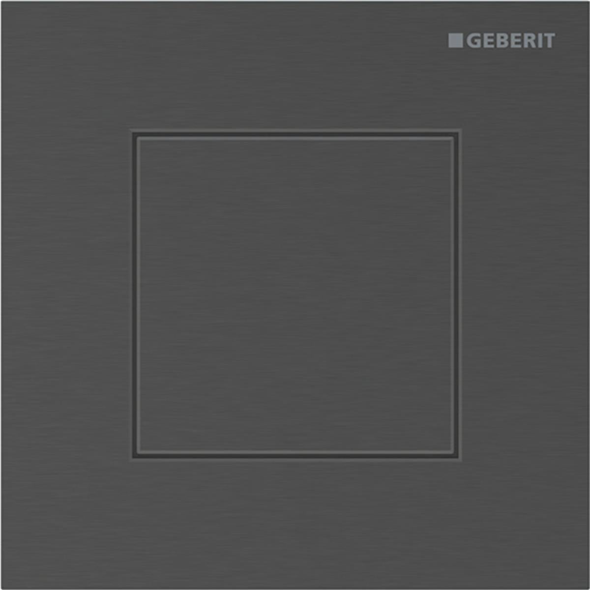 Geberit Pisuvar İçin Pnömatik Deşarj Tetiklemeli Tip 40 Kumanda Paneli Siyah Krom, 116.217.QD.1Geberit116.217.QD.1Kumanda Paneli