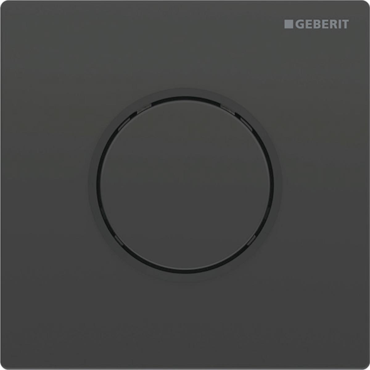 Geberit Pnömatik Deşarj Tetiklemeli Pisuvar İçin Tip 10 Kumanda Paneli Mat Siyah, 241.915.DW.1Geberit241.915.DW.1Kumanda Paneli