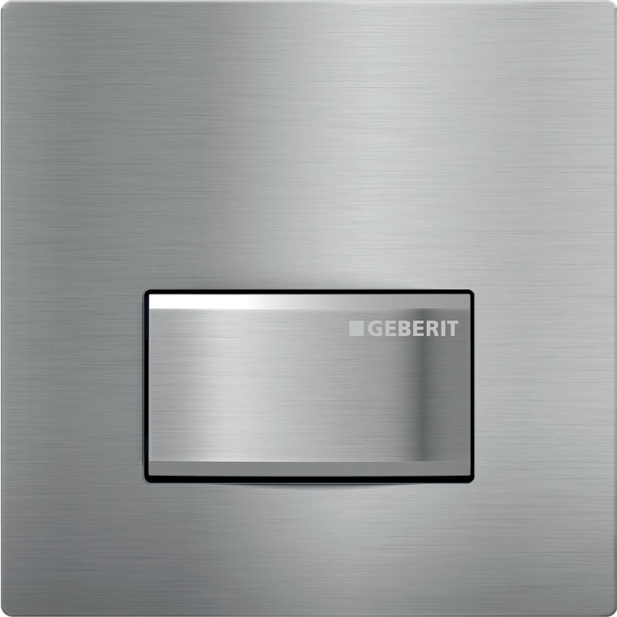 Geberit Pnömatik Deşarj Tetiklemeli Pisuvar İçin Tip 50 Kumanda Paneli 13x13x1.2 cm Fırçalı Krom, 242.764.GH.1Geberit242.764.GH.1Kumanda Paneli