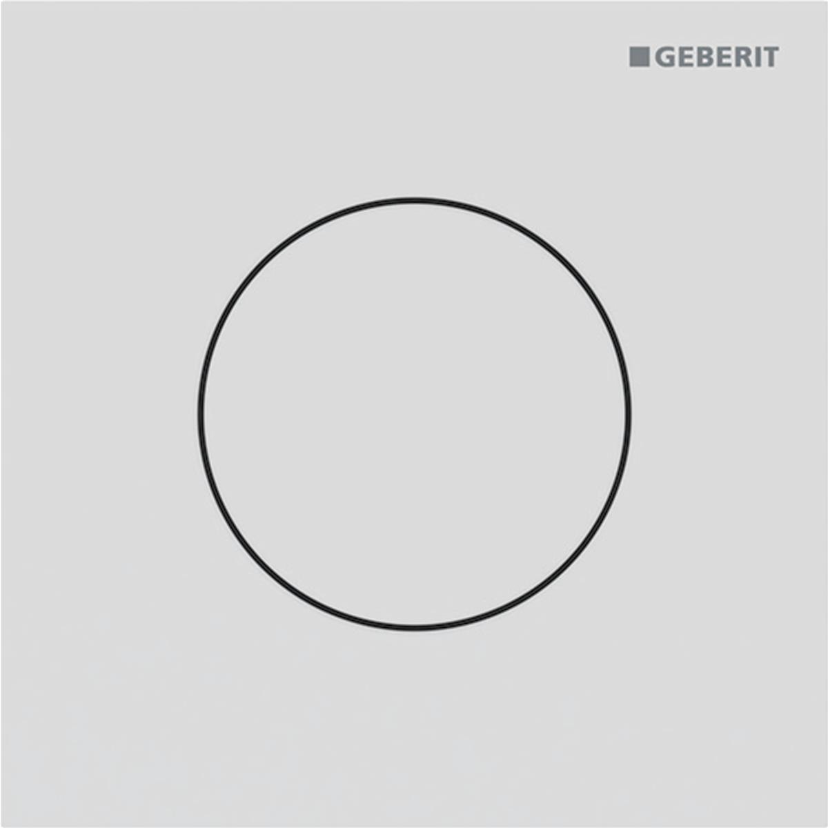 Geberit Pnömatik Deşarj Tetiklemeli Pisuvar İçin Tip 40 Kumanda Paneli Mat Beyaz, 246.118.JT.1Geberit246.118.JT.1Kumanda Paneli