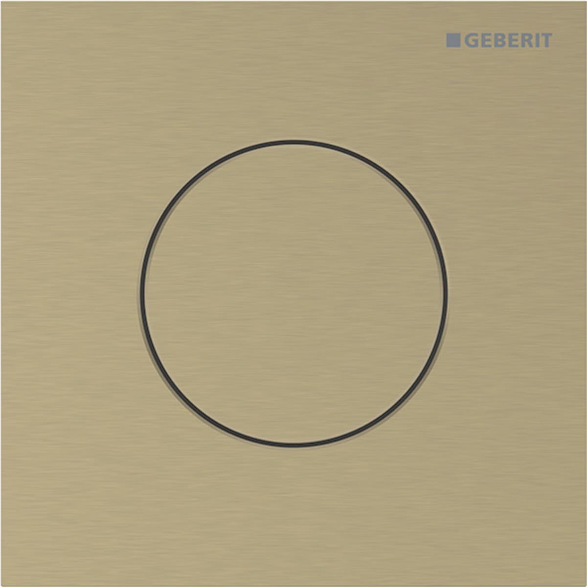 Geberit Pnömatik Deşarj Tetiklemeli Pisuvar İçin Tip 40 Kumanda Paneli Fırçalı Pirinç, 246.122.QF.1Geberit246.122.QF.1Kumanda Paneli