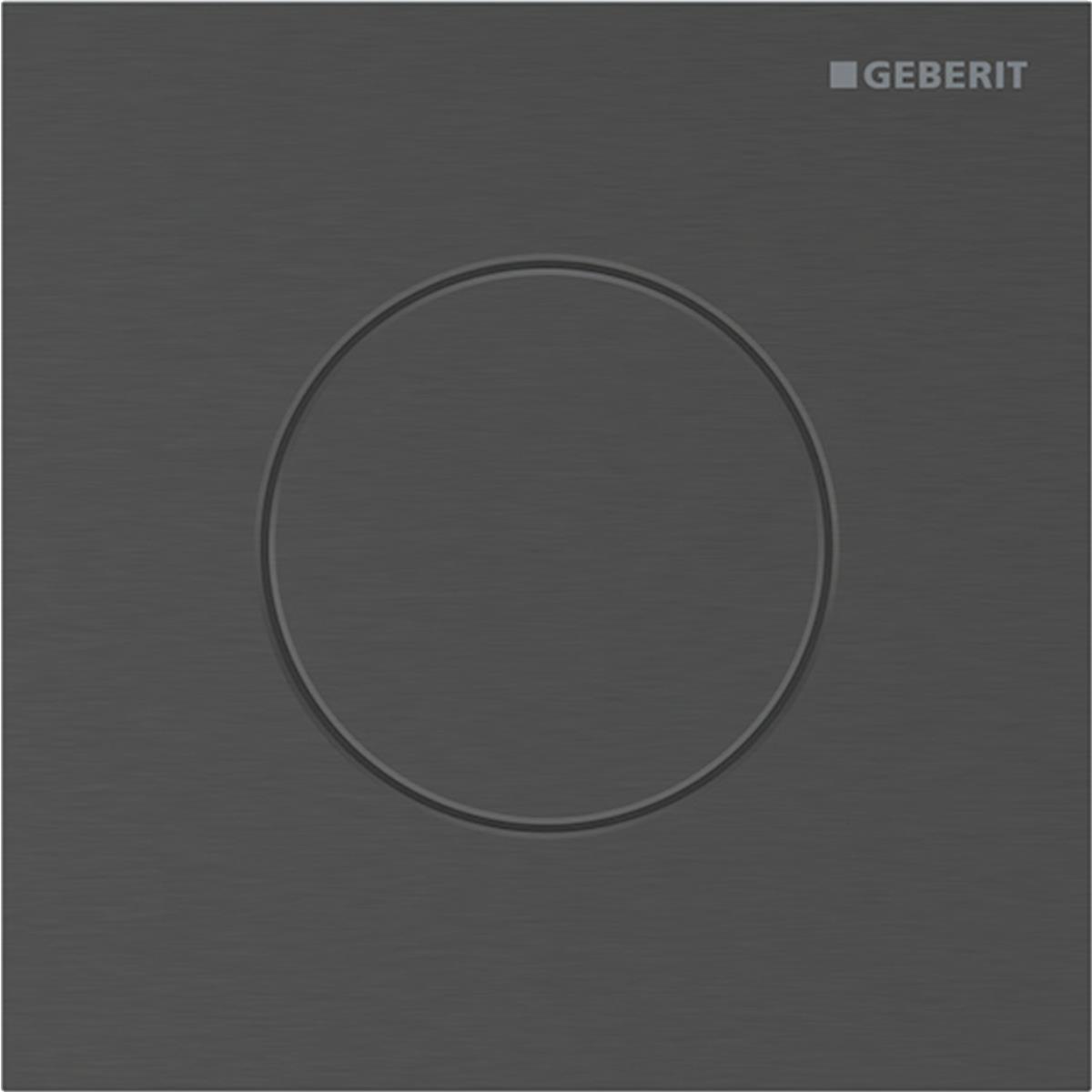 Geberit Pnömatik Deşarj Tetiklemeli Pisuvar İçin Tip 40 Kumanda Paneli Siyah Krom, 246.122.QD.1Geberit246.122.QD.1Kumanda Paneli