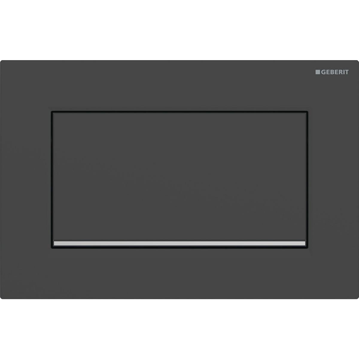 Geberit Sigma 10 Kumanda Paneli Tek Basmalı Mat Siyah, 980.013.14.1Geberit980.013.14.1Kumanda Paneli