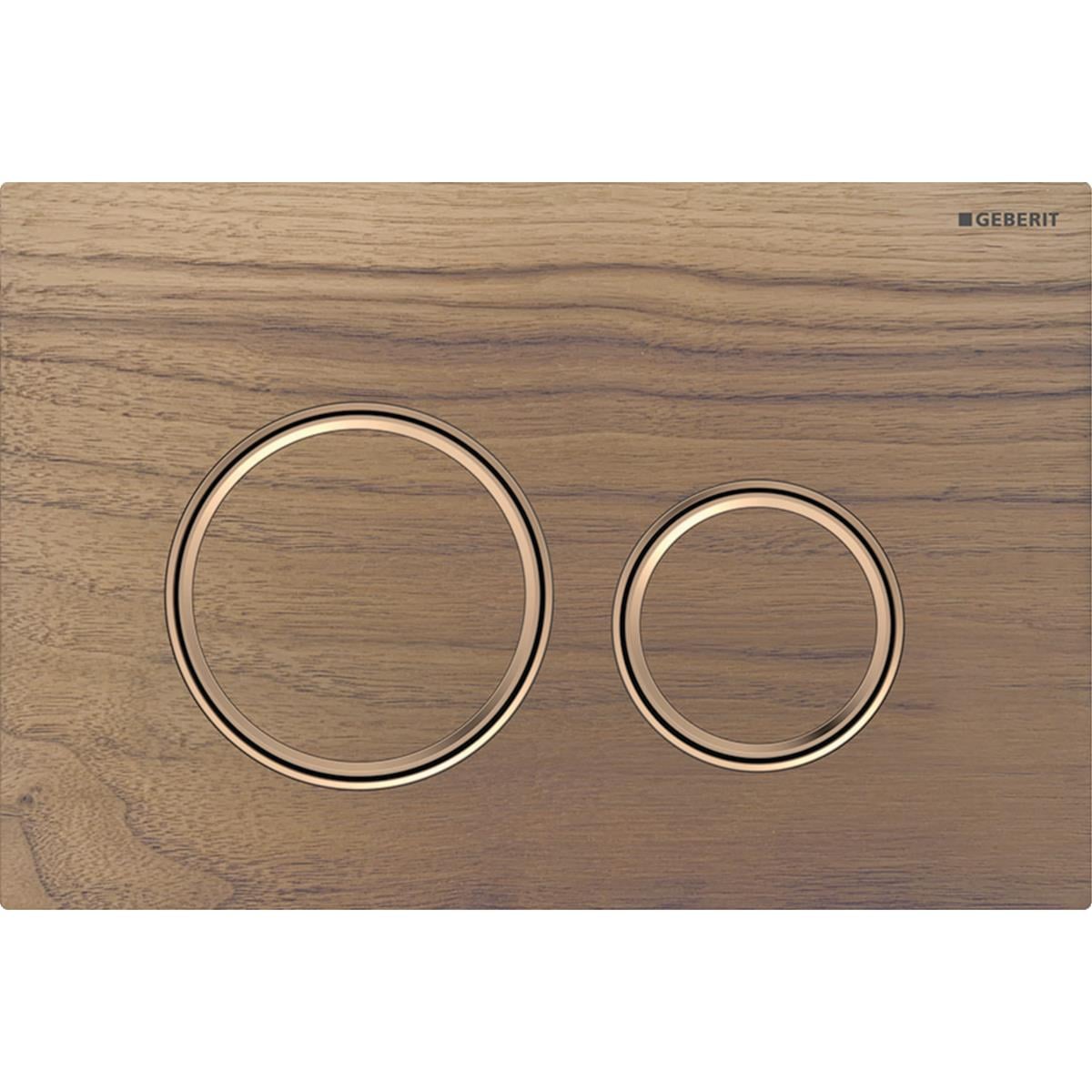 Geberit Sigma 50 Kumanda Paneli Çift Basmalı Ceviz, 980.068.JX.1Geberit980.068.JX.1Kumanda Paneli