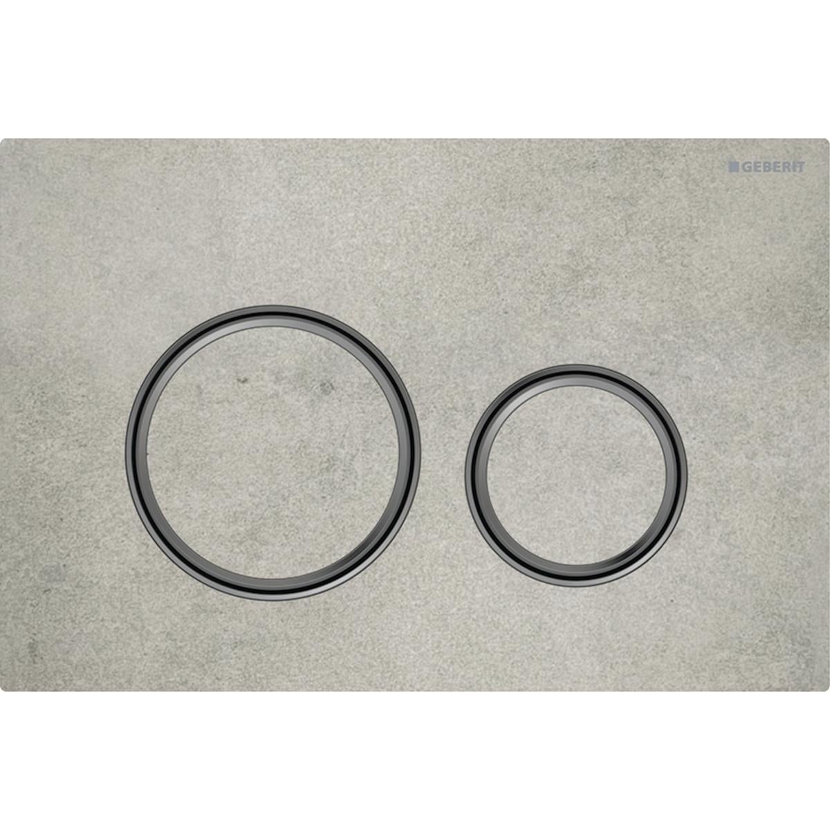 Geberit Sigma 50 Kumanda Paneli Çift Basmalı Beton Görünümü, 980.069.JV.1Geberit980.069.JV.1Kumanda Paneli