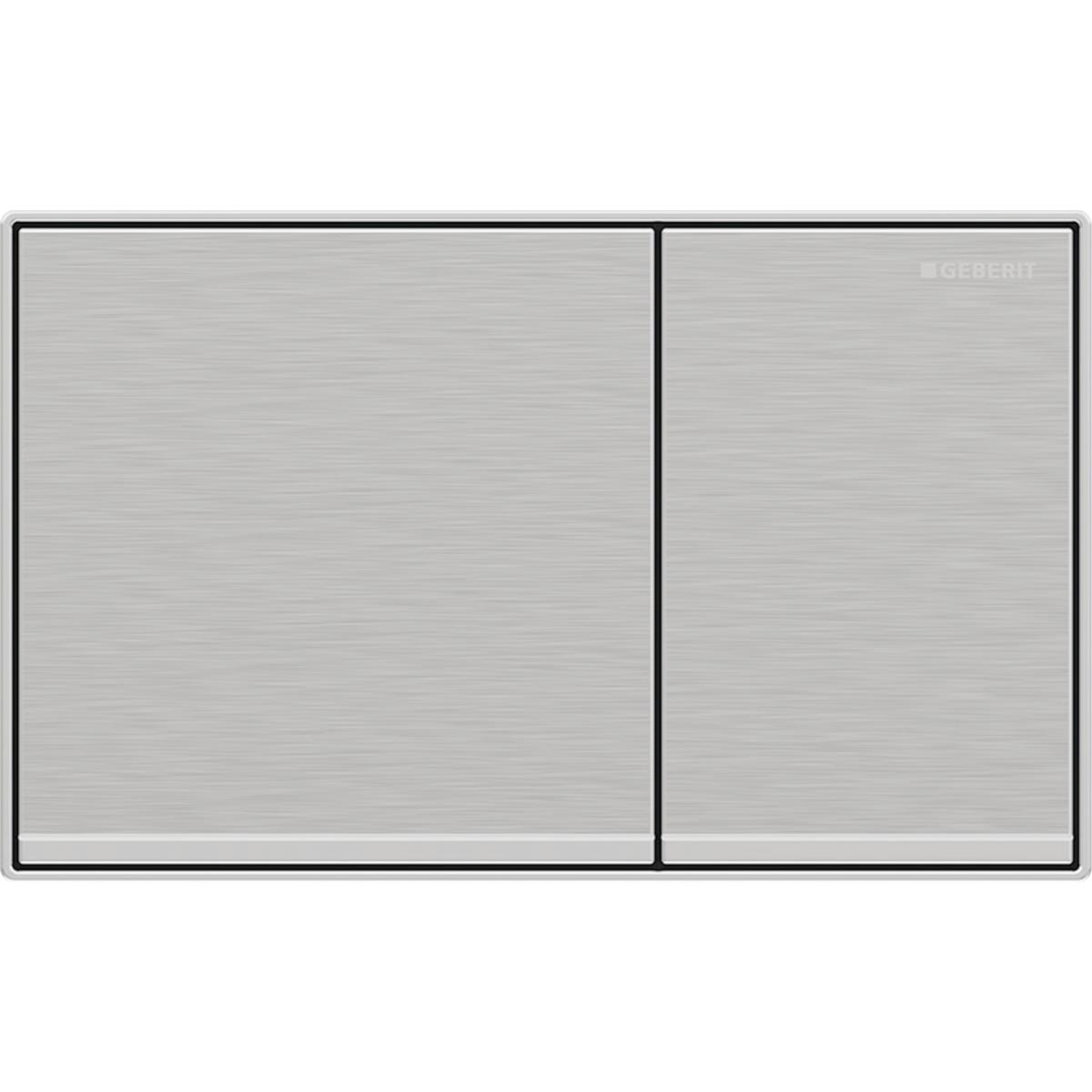 Geberit Sigma 60 Kumanda Paneli Çift Basmalı Fırçalı Krom, 980.016.GH.1Geberit980.016.GH.1Kumanda Paneli