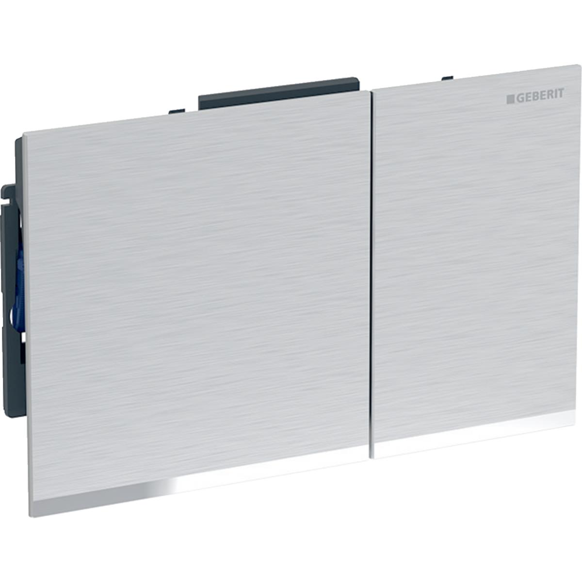 Geberit Sigma 60 Kumanda Paneli Çift Basmalı Fırçalı Krom, 243.415.GH.1Geberit243.415.GH.1Kumanda Paneli