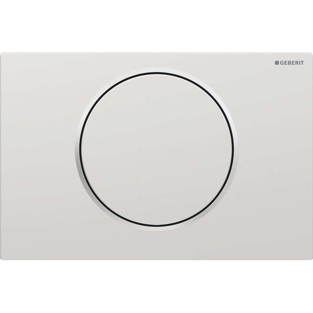 Geberit Sigma10 Kumanda Paneli Deşarj Durdurmalı, Mat Krom, 115.758.JQ.5Geberit115.758.JQ.5Kumanda Paneli