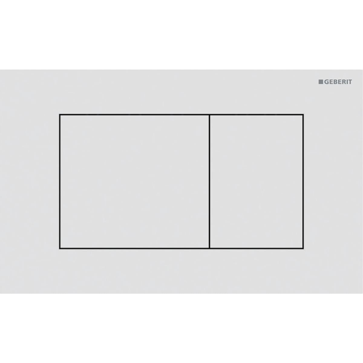 Geberit Sigma40 Kumanda Paneli Çift Basmalı Beyaz, 980.165.JT.1Geberit980.165.JT.1Kumanda Paneli