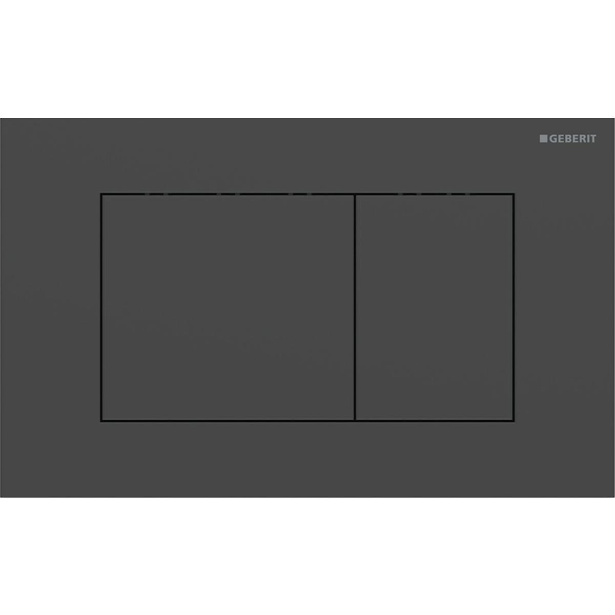 Geberit Sigma40 Kumanda Paneli Çift Basmalı Mat Siyah, 980.165.14.1Geberit980.165.14.1Kumanda Paneli