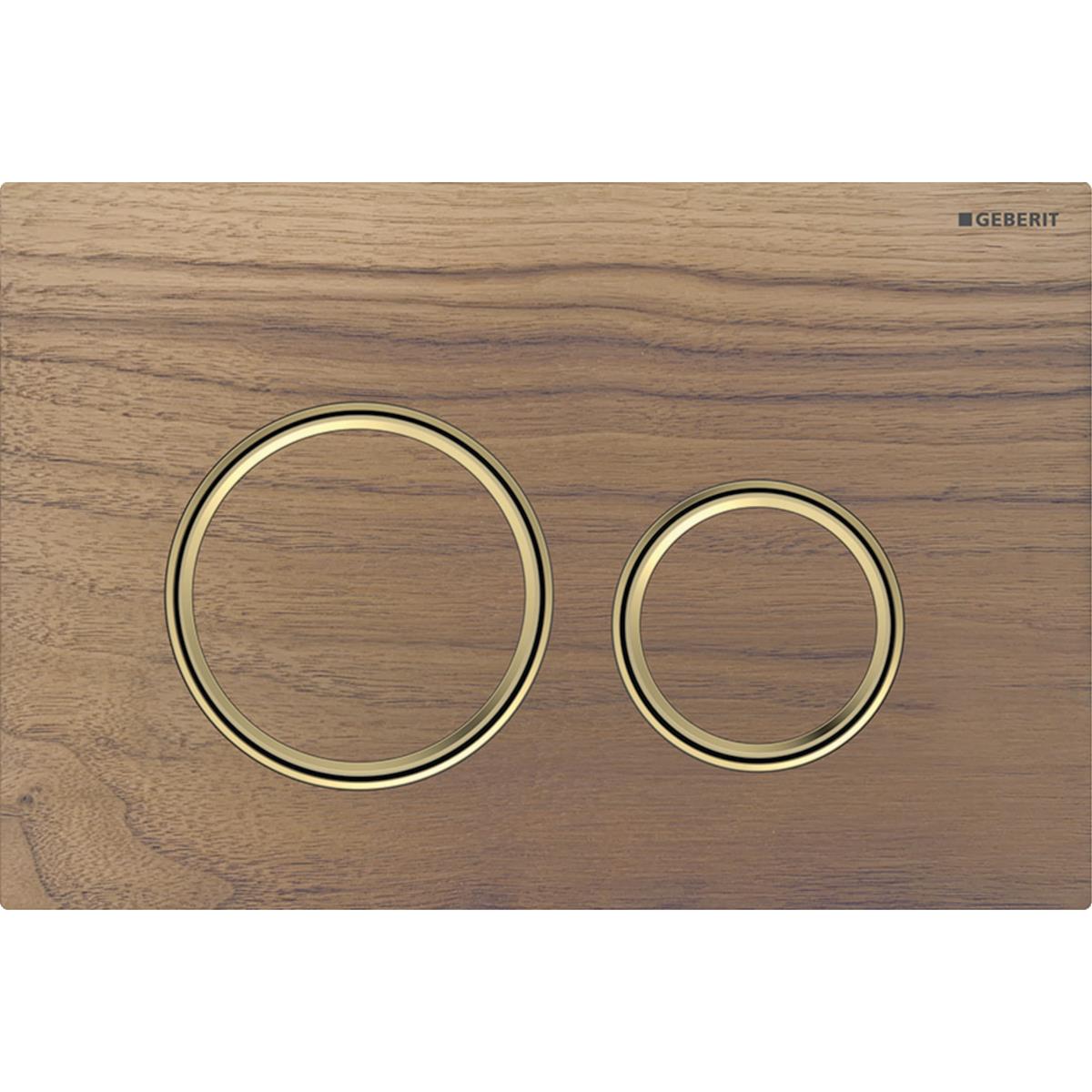 Geberit Sigma50 (eski Sigma21) Kumanda Paneli Ceviz, 115.652.JX.1Geberit115.652.JX.1Kumanda Paneli