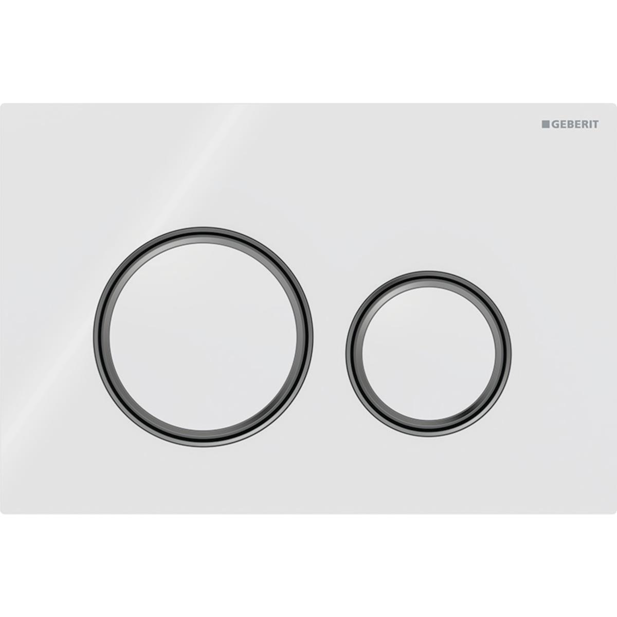 Geberit Sigma50 (eski Sigma21) Kumanda Paneli Beyaz, 115.651.SI.1Geberit115.651.SI.1Kumanda Paneli