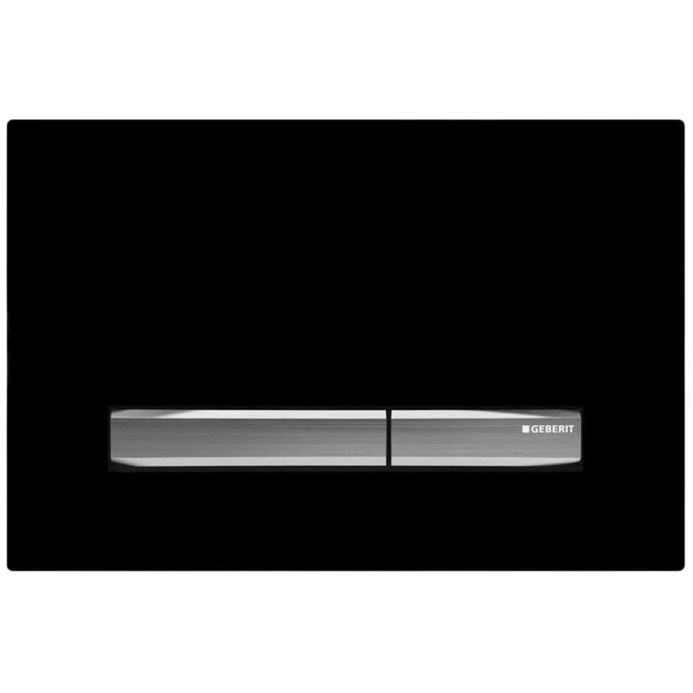 Geberit Sigma50 Kumanda Paneli, Çift Basmalı (Krom Basma Buton), Siyah, 115.788.DW.2Geberit115.788.DW.2Kumanda Paneli