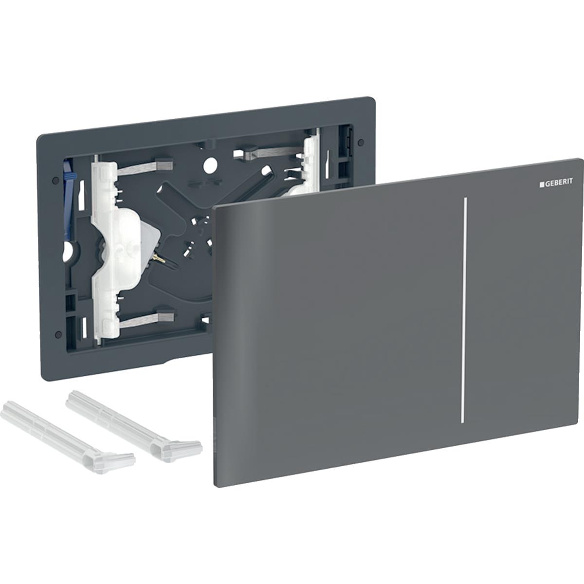 Geberit Sigma70 Çift Basmalı Kumanda Paneli Antrasit, 242.813.JK.1Geberit242.813.JK.1Kumanda Paneli