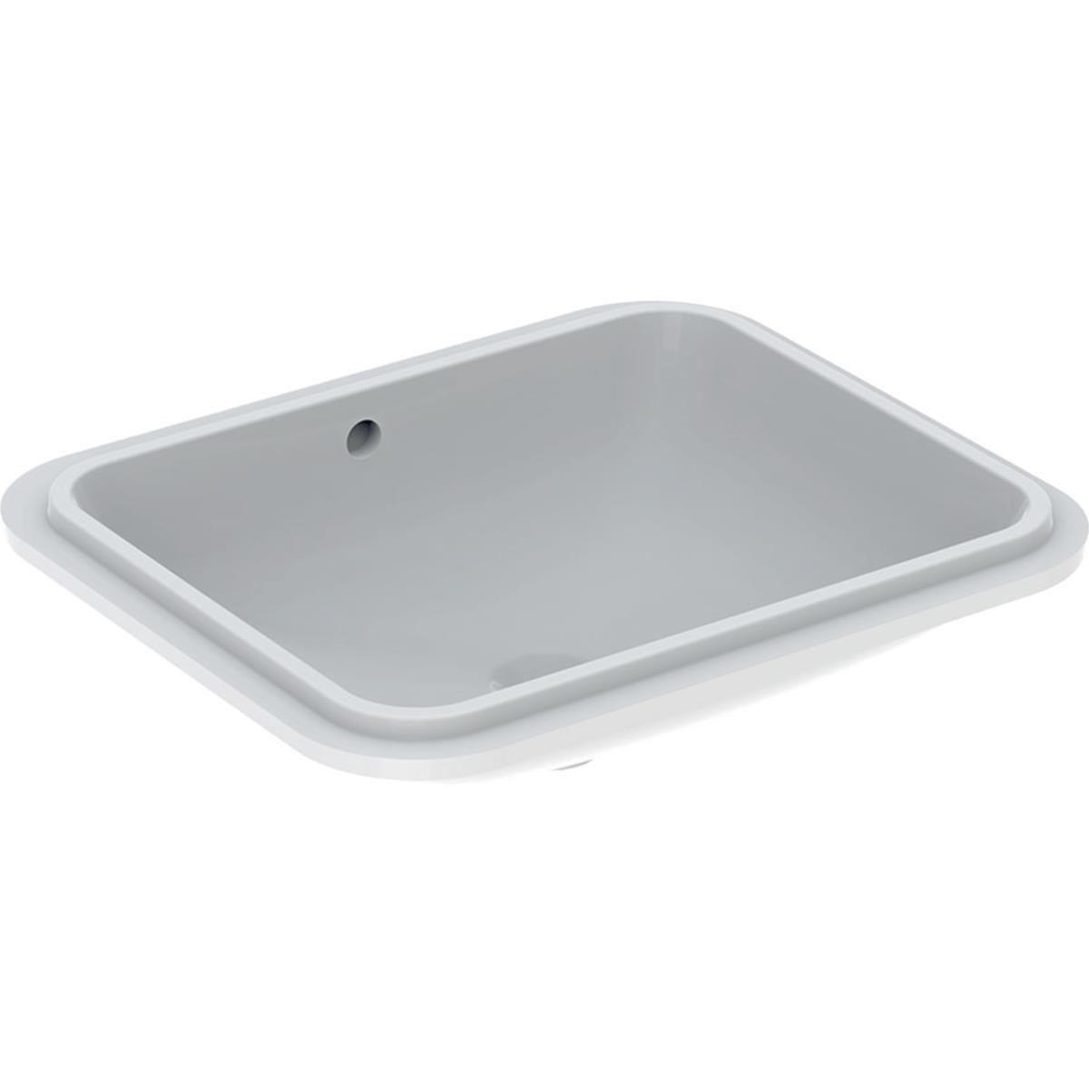 Geberit VariForm Dikdörtgen Tezgah Altı Lavabo, 58 cm 500.764.01.2Geberit500.764.01.2Tezgah Altı Lavabo