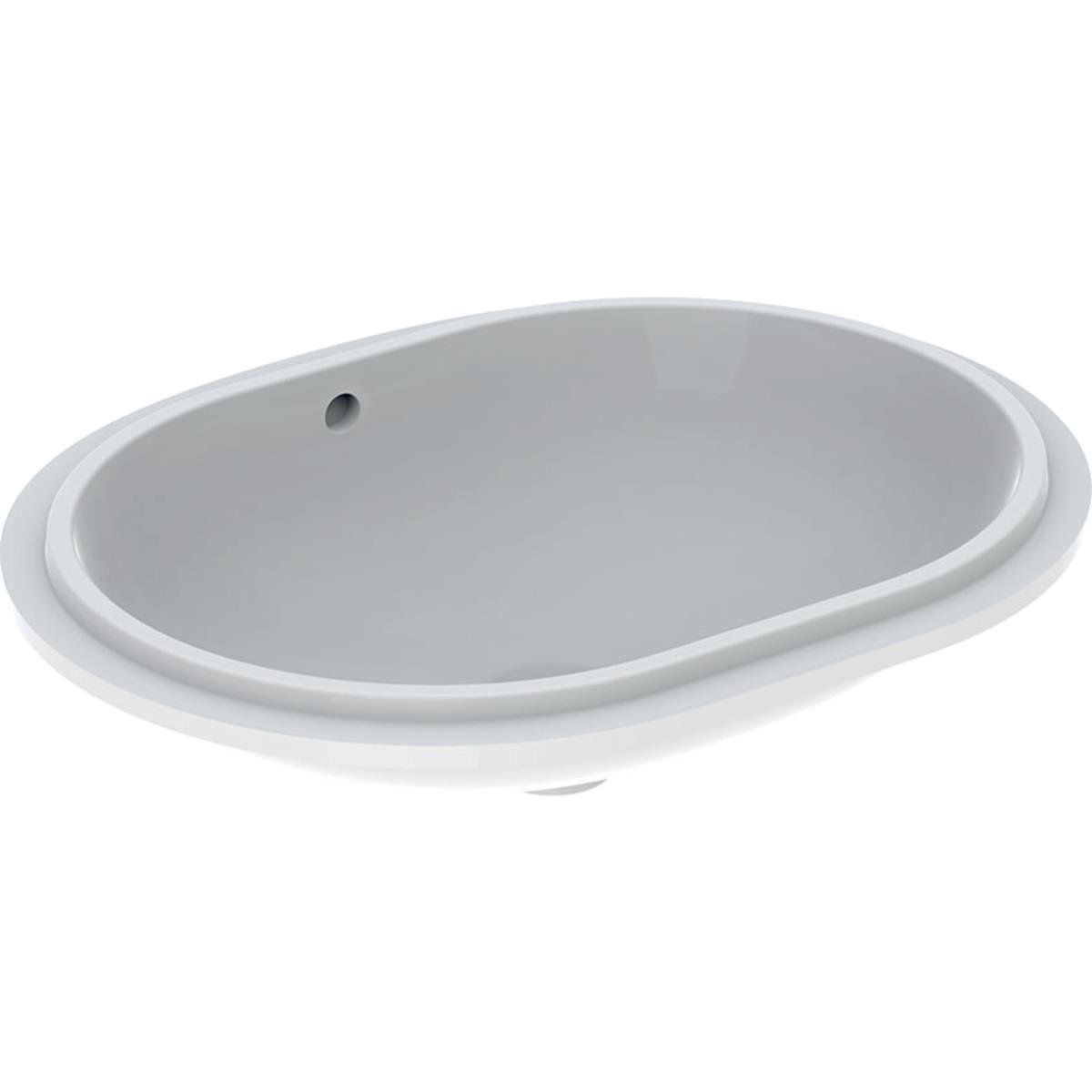 Geberit VariForm Eliptik Tezgah Altı Lavabo Beyaz, 500.756.01.2Geberit500.756.01.2Tezgah Altı Lavabo