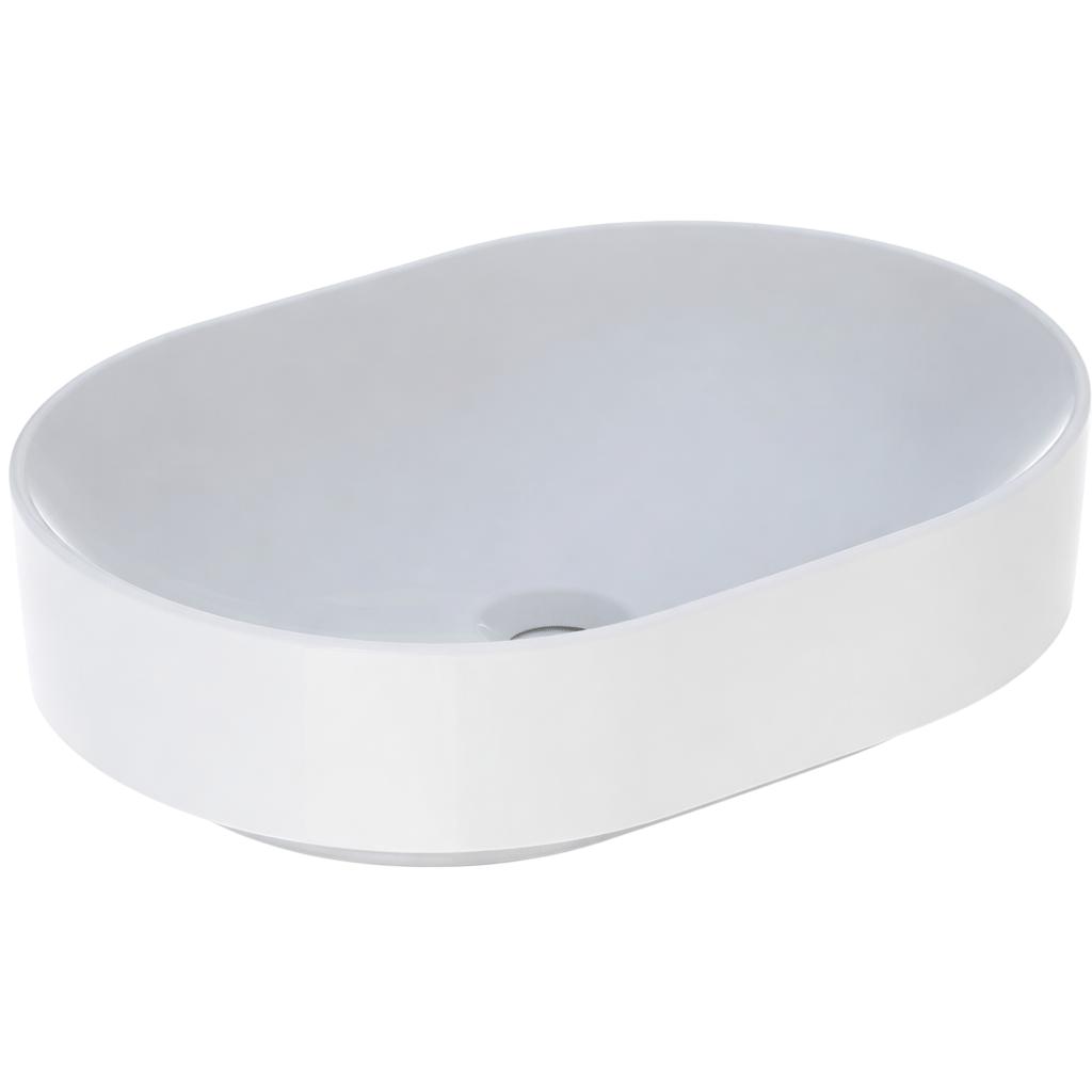 Geberit VariForm Oval Çanak Lavabo, 55 cm, Beyaz, 500.774.01.2Geberit500.774.01.2Çanak Lavabo