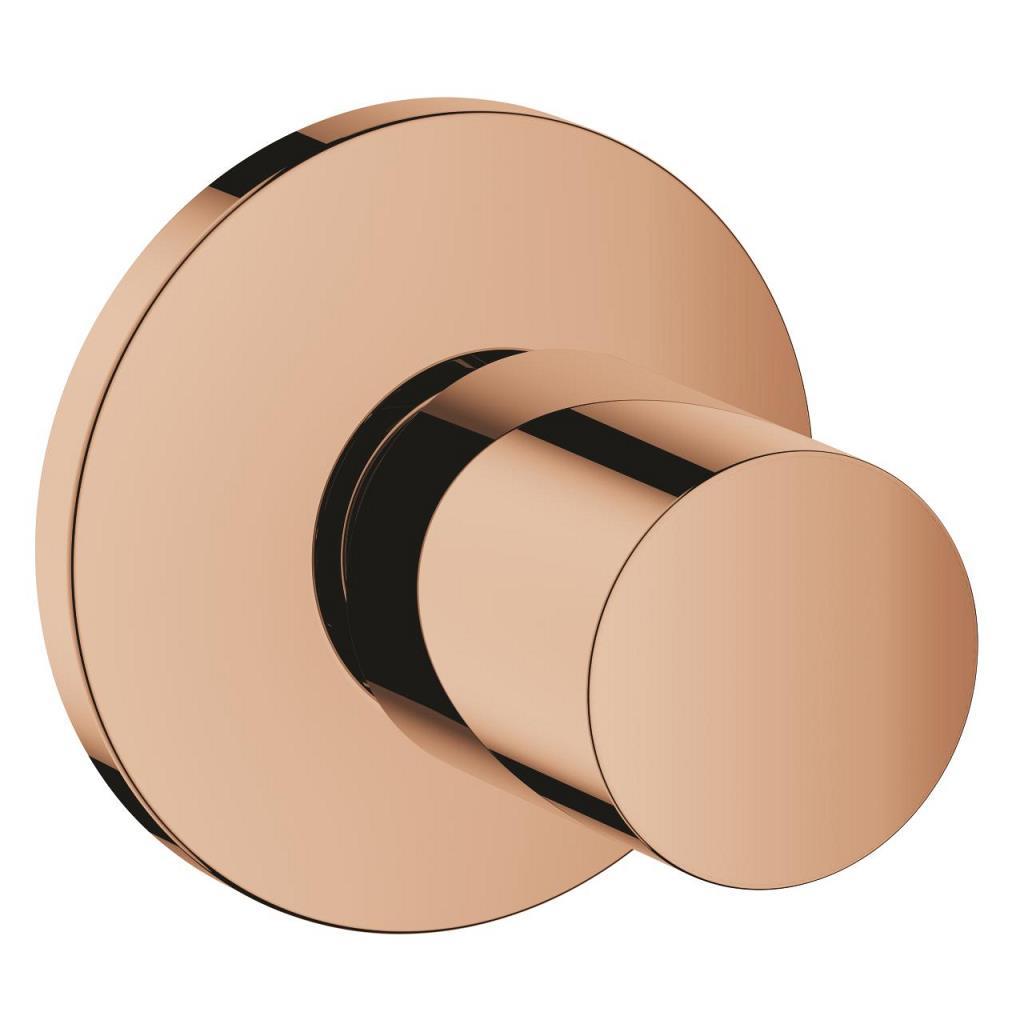 Grohe Bau Cosmopolitan Ankastre Stop Valf, Bakır (Sıva Üstü Grubu), 19917DA0Grohe19917DA0Banyo Tamamlayıcı Ürünler