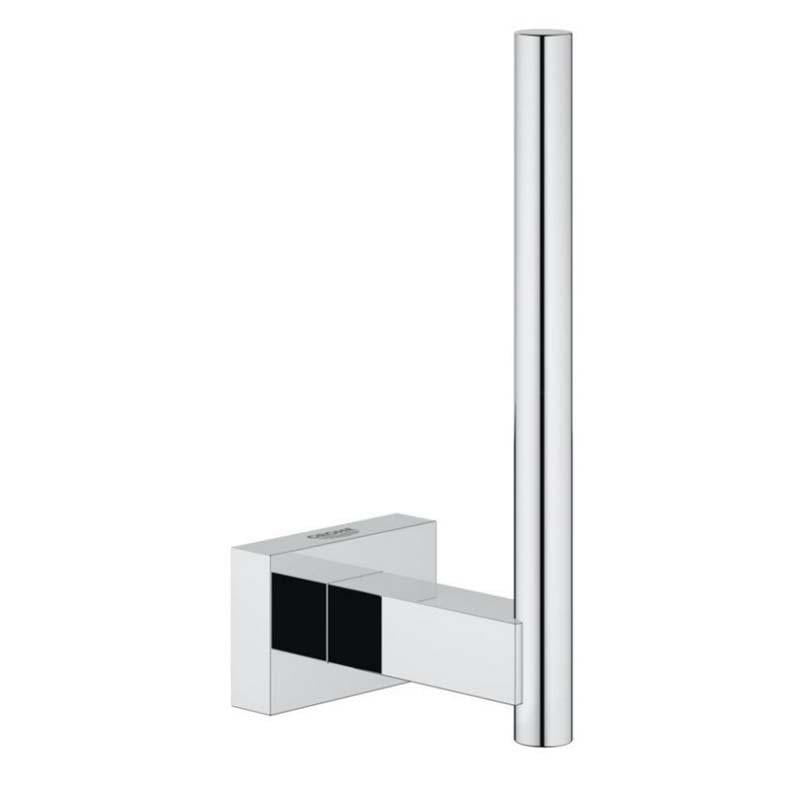 Grohe Essentials Cube Yedek Tuvalet Kağıtlığı, Krom, 40623001Grohe40623001Tuvalet Kağıtlığı