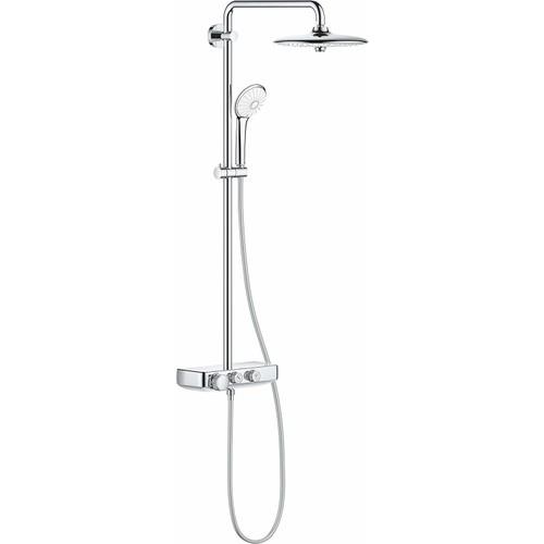 Grohe Euphoria SmartControl 260 Mono Duş sistemi Duvara Monte Termostatik Bataryalı Duş Kolonu Krom, 26509000Grohe26509000Duş Kolonları