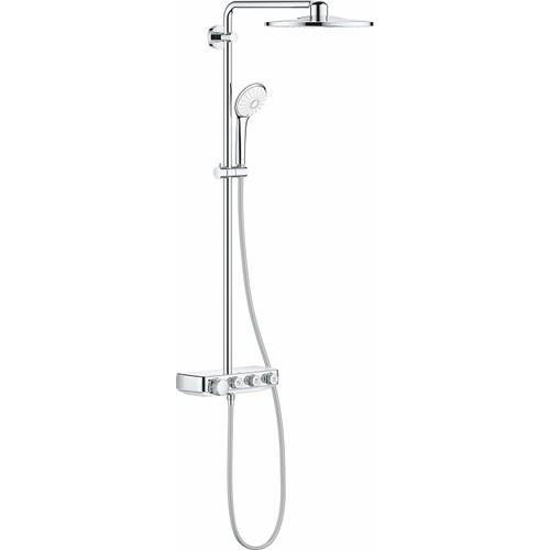 Grohe Euphoria SmartControl 310 Duo Duş Sistemi, Duvara Monte, Termostatik Bataryalı Duş Kolonu, Krom, 26507000Grohe26507000Armatür/Duş Sistemleri