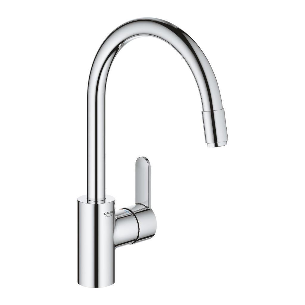 Grohe Eurostyle Cosmopolitan Spiralli Eviye Batarysı, Krom, 31126004Grohe31126004Eviye Bataryaları