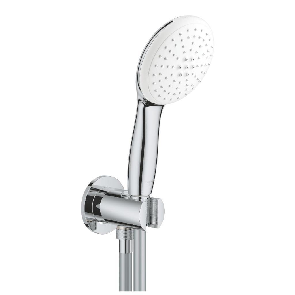 Grohe New Tempesta Ankastre Bağlantılı El Duşu Seti, 2 Akışlı Krom, 26406003Grohe26406003El Duş Takımları