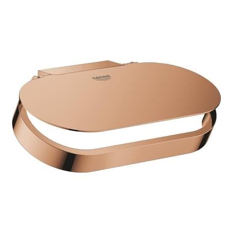 Grohe Selection Kapaklı Tuvalet Kağıtlığı, Bakır, 41069DA0Grohe41069DA0Tuvalet Kağıtlığı