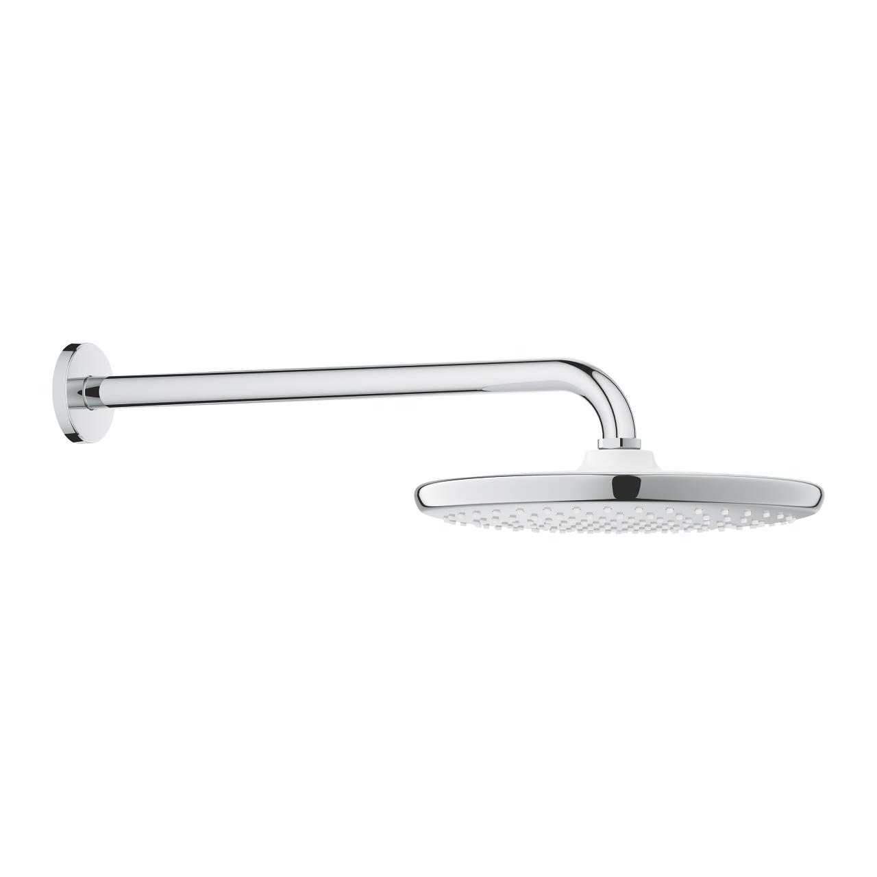 Grohe Tempesta 250 Yuvarlak Tepe Duşu Tek Akışlı, 25 cm (Duvardan Dirsek Dahil) Krom, 26668000Grohe26668000Duş Başlıkları