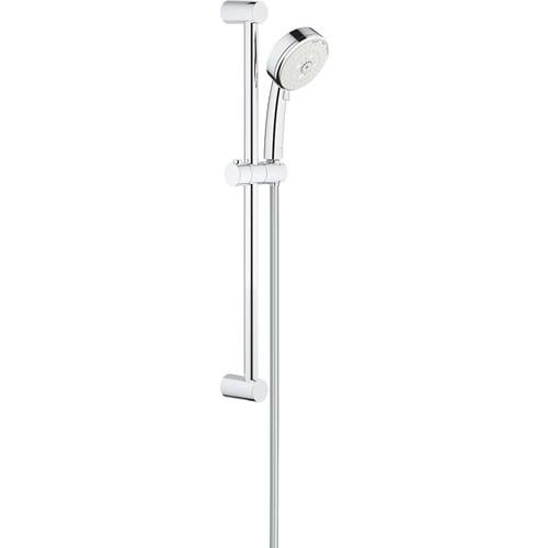 Grohe Tempesta Cosmopolitan 100 Sürgülü Duş Seti, 3 Akışlı, Krom, 27579002Grohe27579002Sürgü El Duşu Takımı