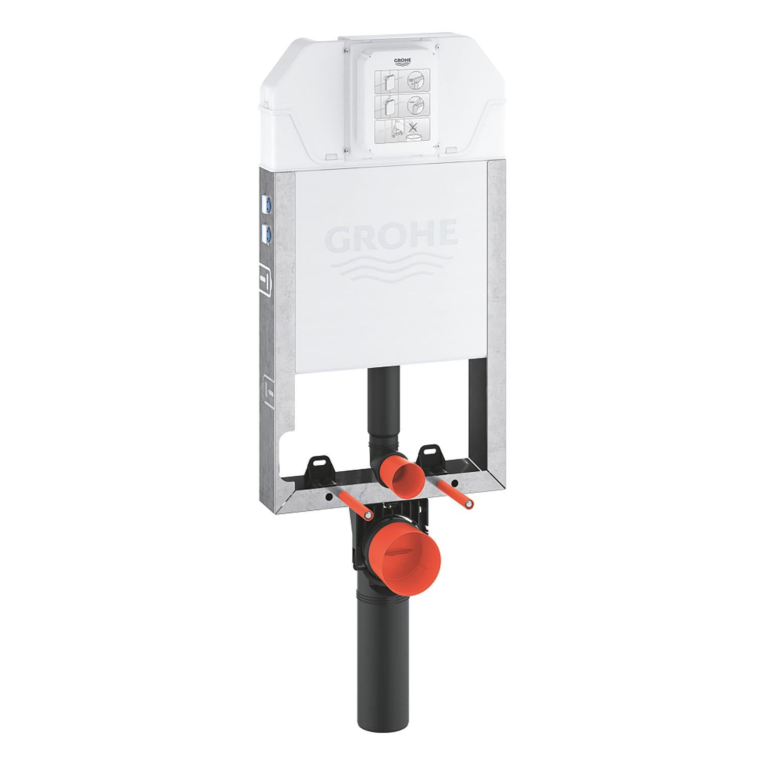 Grohe Uniset Gömme Rezervuar, İnce, 39683000Grohe39683000Duvar İçi Gömme Rezervuarları