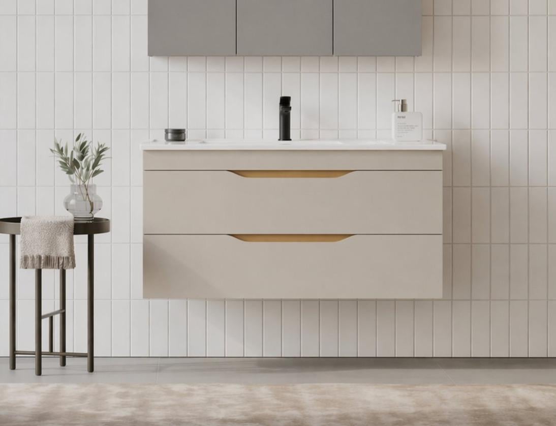 LENA 100 ALT+LVB CKMC MNT COL BEJIORKA5008054Lavabo Dolabı