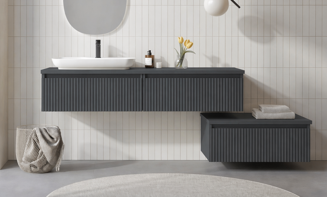 LENTIA 160 ALT+LVB SAG M.ANTRASITORKA5008211Lavabo Dolabı