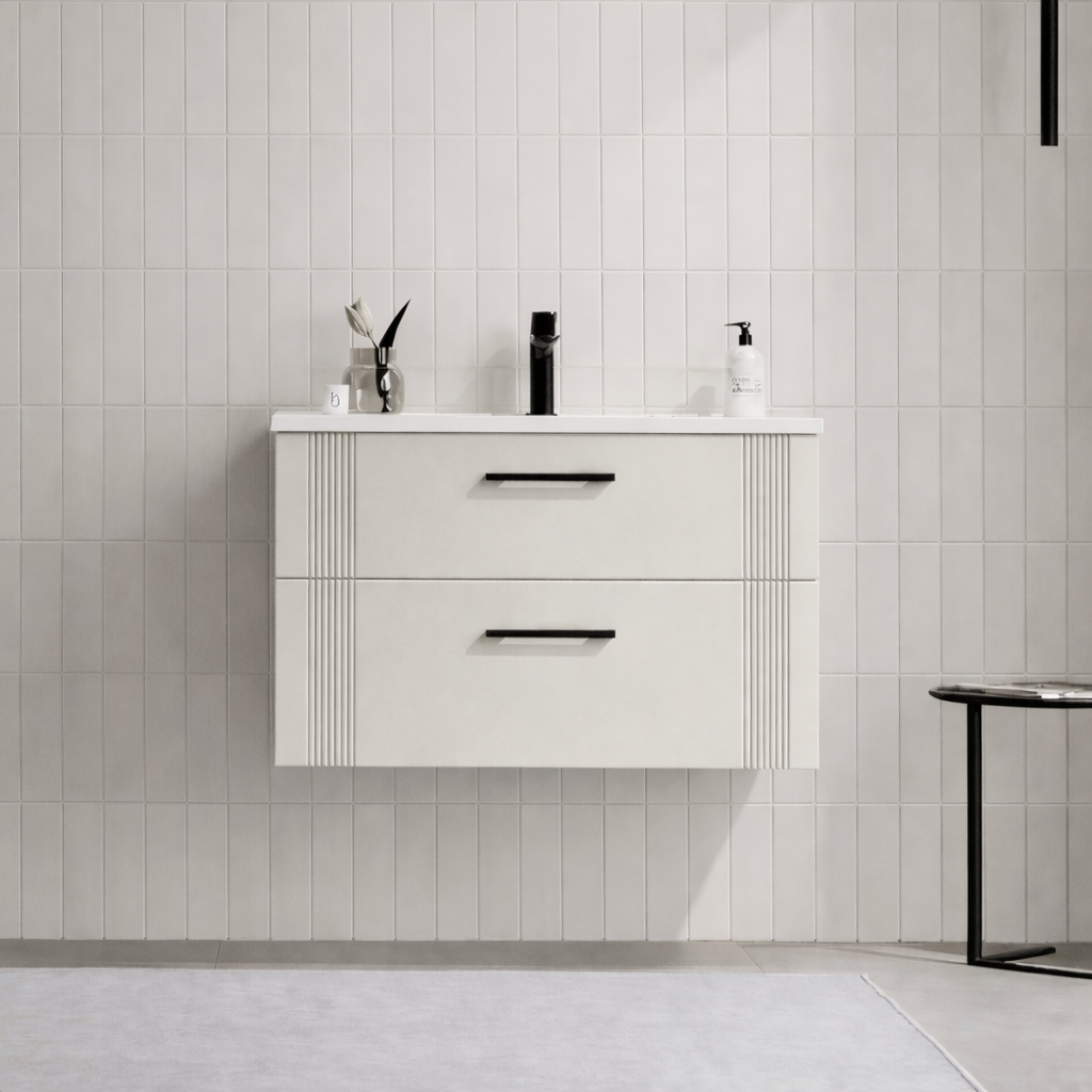 Orka Bari 85 cm Mat Kaşmir Banyo Dolabı Alt Modül ve Lavabo, 5008274ORKA5008274Lavabo Dolabı