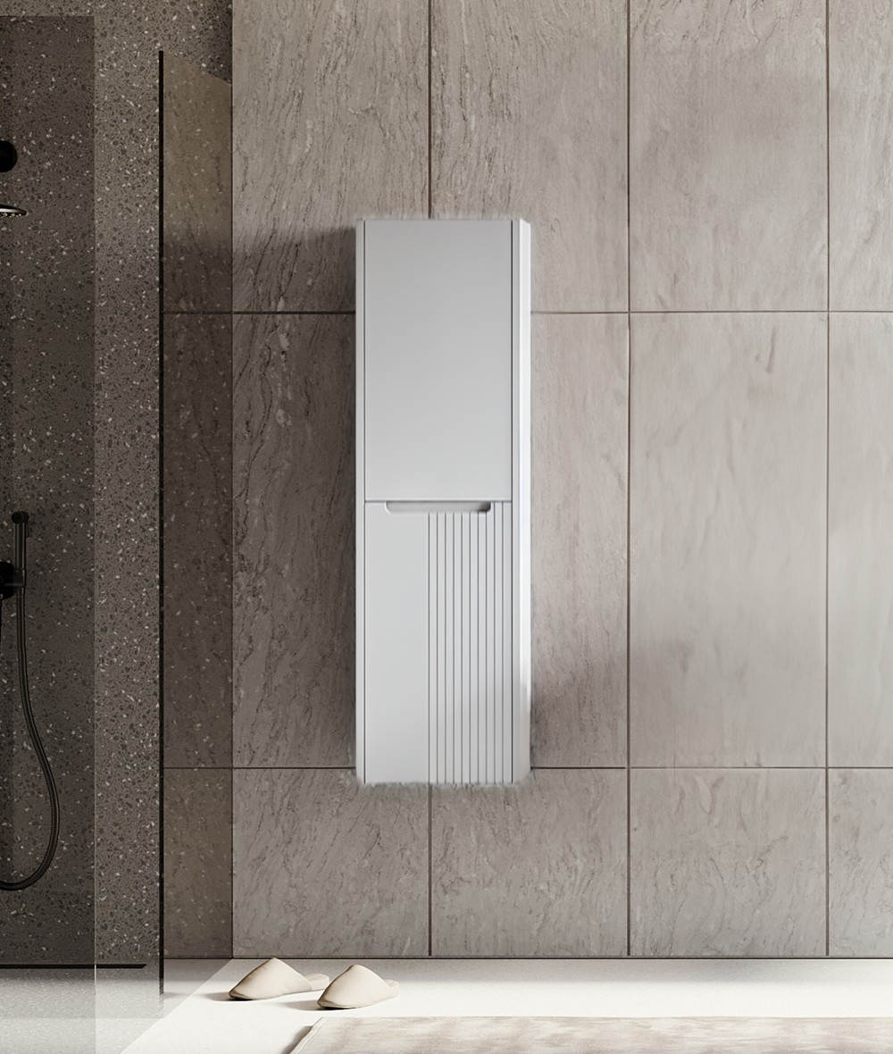 Orka Biella 40 cm Beyaz Banyo Boy Çamaşır DolabıORKA3007874Banyo Boy Dolabı Modelleri 