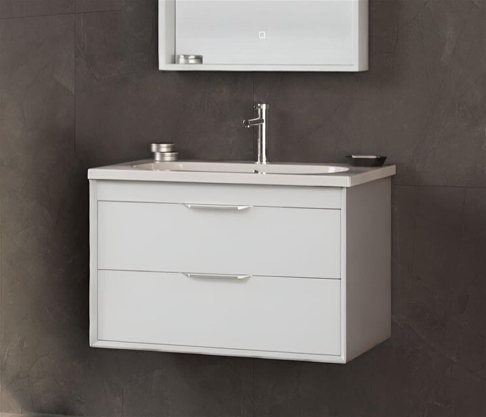 Orka Clay 65 cm Beyaz Banyo Dolabı Alt Modül ve LavaboORKA5004379Lavabo Dolabı
