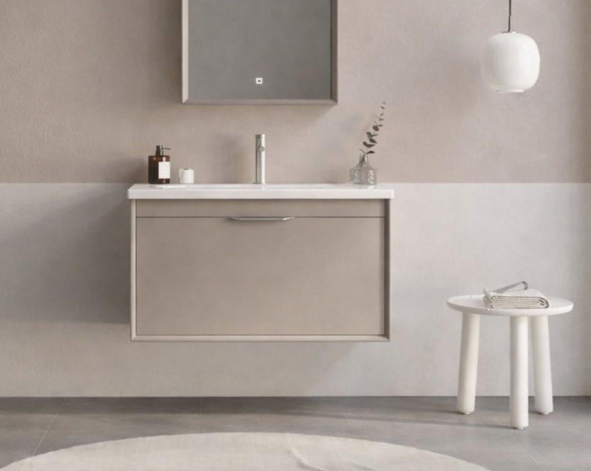Orka Clay 80 cm Sahra Banyo Dolabı Alt Modül ve Lavabo, 5002193ORKA5002193Lavabo Dolabı