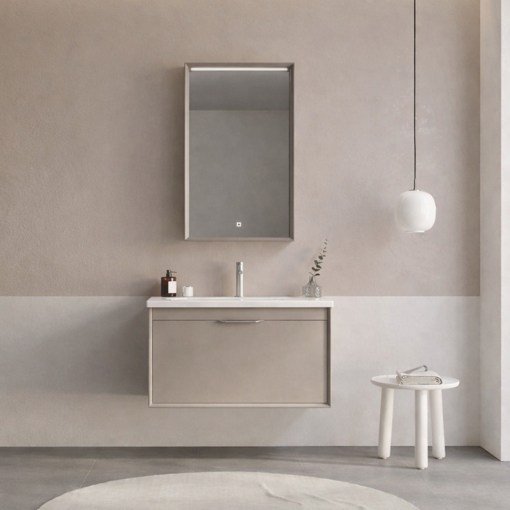 Orka Clay 80 cm Sahra Banyo Dolabı TakımıORKA5002258Banyo Dolabı Takımı