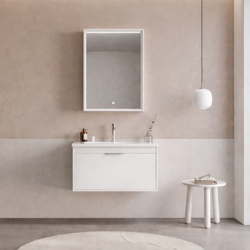 Orka Clay Banyo Dolabı Takımı, 65 cm, Beyaz, 5002262ORKA5002262Banyo Dolabı Takımı