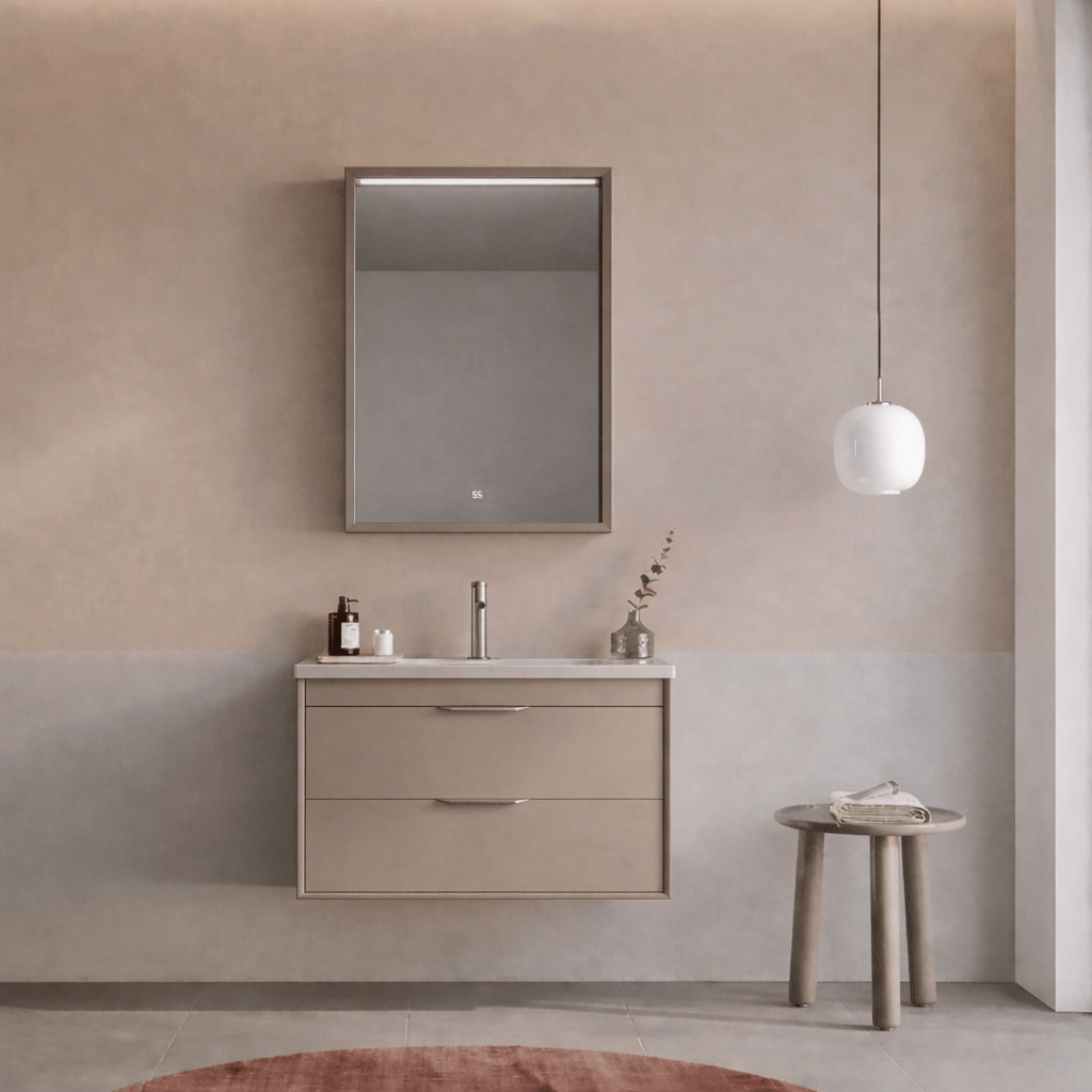 Orka Clay Banyo Dolabı Takımı, 65 cm, Sahra (Çift Çekmeceli), 5004363ORKA5004363Banyo Dolabı Takımı