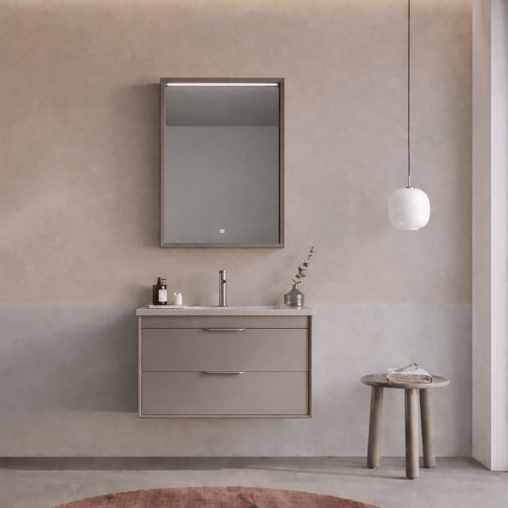 Orka Clay Banyo Dolabı Takımı, 65 cm, Toprak (Çift Çekmeceli), 5004362ORKA5004362Banyo Dolabı Takımı