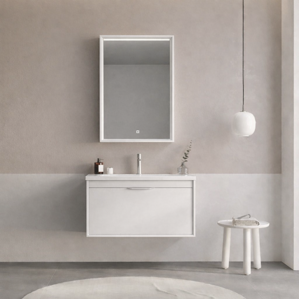 Orka Clay Banyo Dolabı Takımı, 80 cm, Beyaz, 5002259ORKA5002259Banyo Dolabı Takımı
