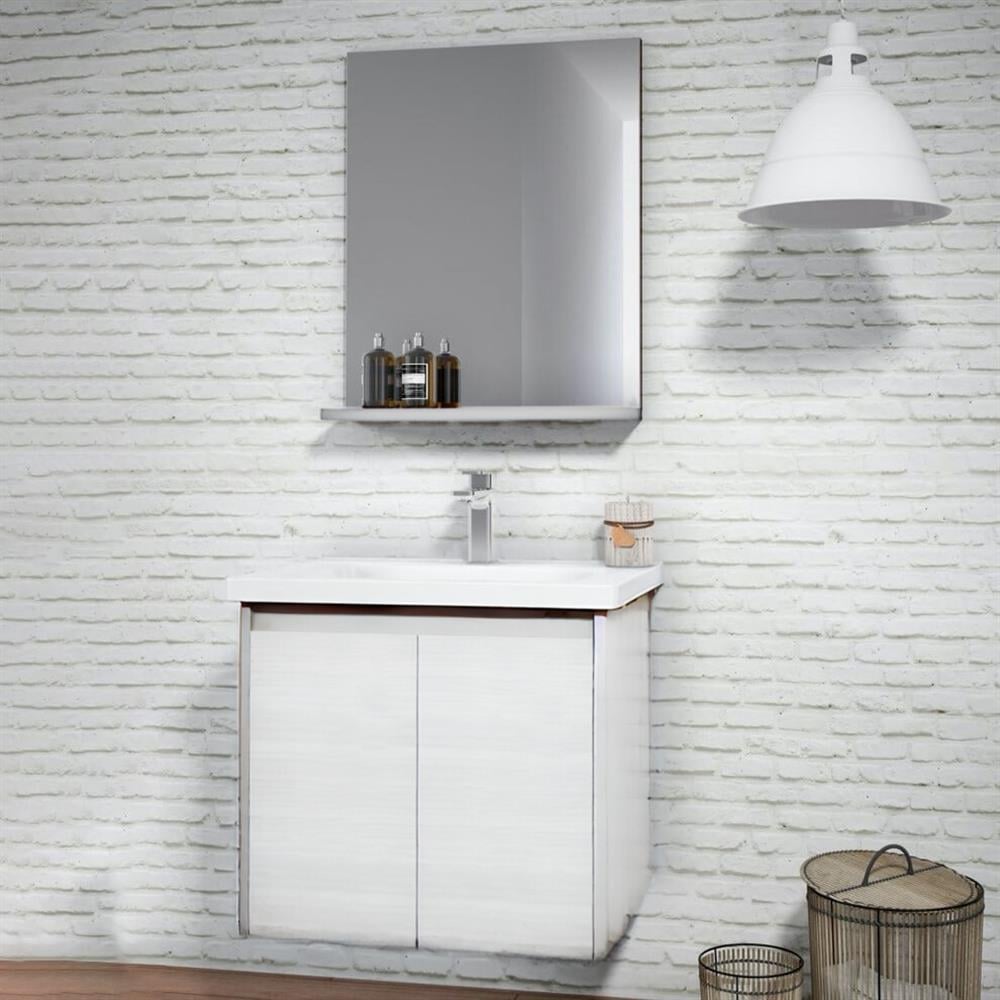 Orka Düden 65 cm Meşe Kapaklı Banyo Dolabı TakımıORKA5000188Banyo Dolabı Takımı